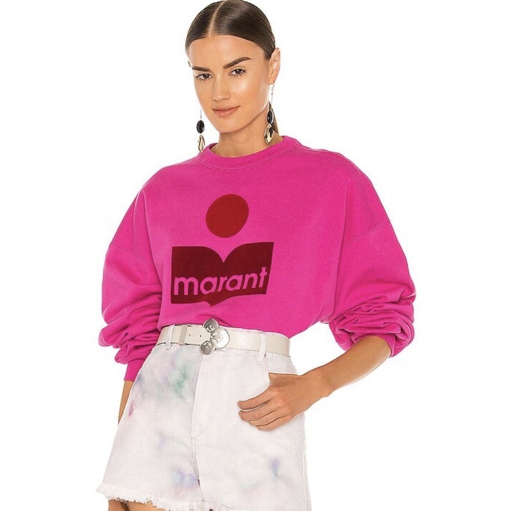 Isabel Marant Étoile Mobyli Logo Print Women's 36 Retail $499